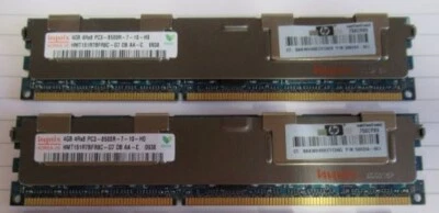 Hynix HMT151R7BFR8C-G7 8GB (2x4GB) PC3-8500 DDR3-1066MHz ECC CL7 240P Memory - Image 1 of 4