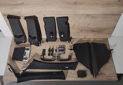 宝马 E82 1 系列黑色车头内部复古套件原始设备制造商工厂 1 米 128i 135i — 第 1/4 张图片