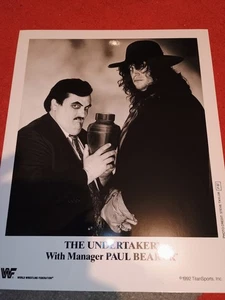 WWF The Undertaker & Paul Bearer P-97 Officially Licensed 8X10 Promo Photo - Bild 1 von 4