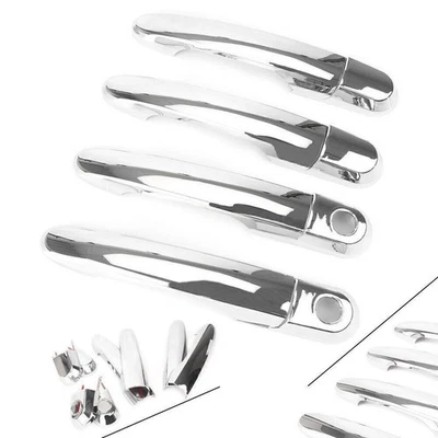 Cubiertas de manija de puerta lateral cromadas para Hyundai Accent 2006 2007 2008 2009 10 Foto 1 de 4