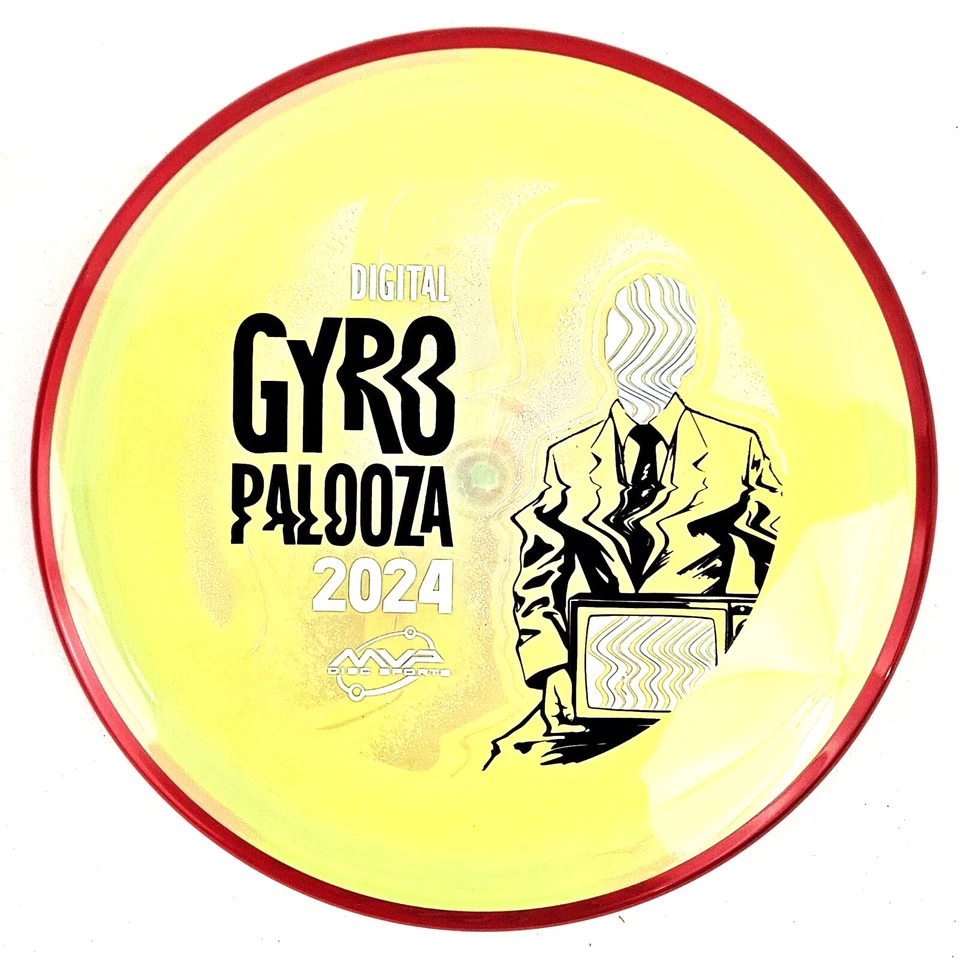 Axiom SimonLine Neutron Balance MVP Gyropalooza 2024 176g Prototype Yellow Swirl - Image 1 of 4