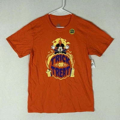 Disney NEW Mickey Mouse Halloween Glow-In-The-Dark Shirt Size XL Boys Girls NWT - Image 1 of 4