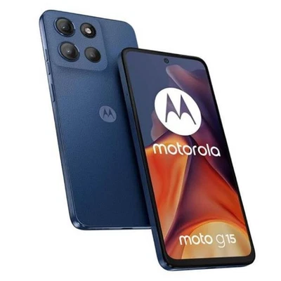 MOTOROLA MOTO G15 128GB DUAL SIM 8GB RAM ANDROID 4G 6.72" EU GLACIER BLUE