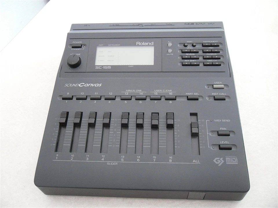 Roland Sound Canvas SC-155 Sound Module Expander Desktop version mit Fadern! - Bild 1 von 4