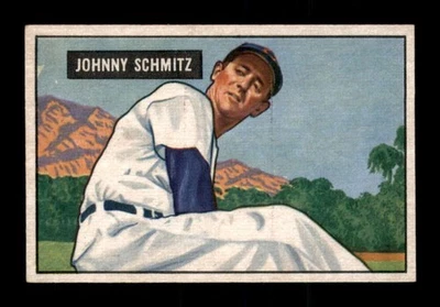 1951 Bowman #69 Johnny Schmitz   EXMT+ X2610283 - Image 1 of 2