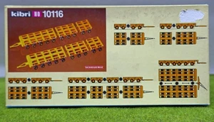 Kibri 10116, Plattformwagen-Set, H0, NEU OVP - Bild 1 von 3