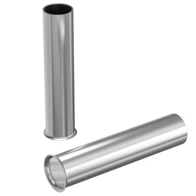 LUMONIC 100x Aderendhülse blank 2,5mm² Kupfer verzinnt 2,2x10mm Hülse