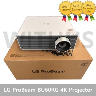 LG BU60RG 4K UHD ProBeam Projector DLP 6000 Lumen Laser Beam Projector 100-240v - Image 1 of 3