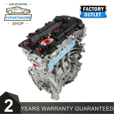 Engine Long Block Cylinder Assembly G4NC For Hyundai Elantra Kia Forte 2.0 11-22 - Image 1 of 4