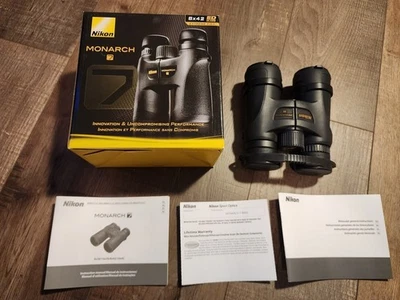 Nikon Monarch 7 8x42 ED Glass Binocular, #7548 - Image 1 of 4