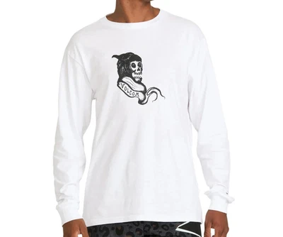 VOLCOM FA SETH CONBOY Men's L/S T-Shirt - White - Medium - NWT - Image 1 of 4