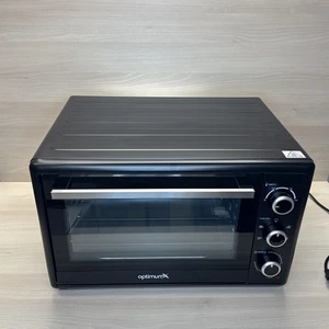 OptimumX 60 Liter Minibackofen Umluft Backblech Drehspieß MiniBackofen Pizzaofen - Bild 1 von 4