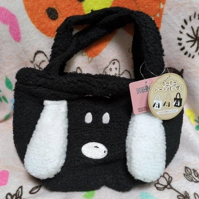 PEANUTS Snoopy fluffy tote bag - Image 1 of 4