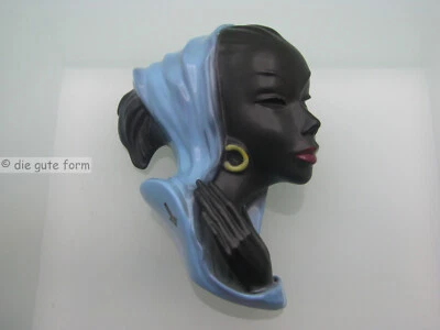 CORTENDORF - -- WANDMASKE sehr plastische Maske 3422 - 24 cm -- - wunderschön! - Image 1 of 4