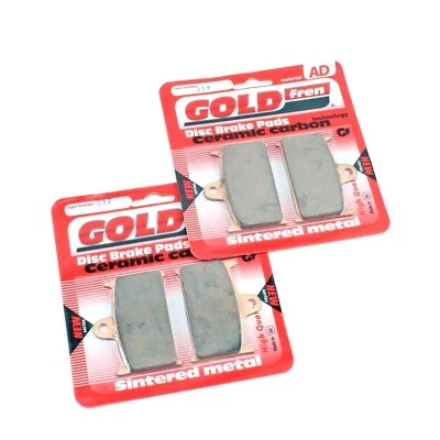 Juego de pastillas de freno GOLDfren cerámica para ambas pinzas delanteras AD-017 EBC Eq FA145 FA23 Foto 1 de 2