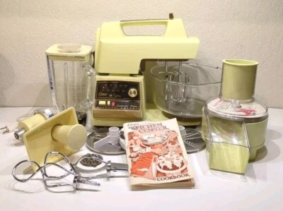 Original Vintage Oster Regency Controlled Power Kitchen Center Mixer Set  - Image 1 of 4