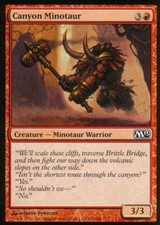 4x Canyon Minotaur | NM | M13 | Magic MTG