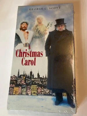 A Christmas Carol George C. Scott (VHS, 2001) Factory Sealed G2 - Image 1 of 2