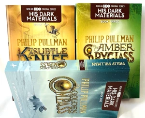 3 Book Set: His Dark Materials Trilogy 3 New Trade PaperBacks - Picture 1 of 6