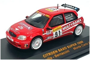 Ixo 1/43 Scale RAM060 - Citroen Saxo Super 1600 #51 Monte Carlo 2002 - Picture 1 of 5