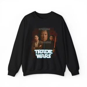 Sudadera Trade Wars Divertida Parodia Política Gráfica Star Wars Meme Merch - Imagen 1 de 5