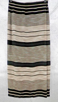 Chaus 裙,尺寸 6 条纹内衬,长款  — 第 1/4 张图片