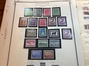 ICOLLECTZONE Newfoundland 183-189 VF hinged pretty set - Picture 1 of 3