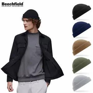 HERREN WINTER MÜTZE SEEMANN OHNE VISIER KÄLTE WIND SCHWARZ BLAU - Bild 1 von 7