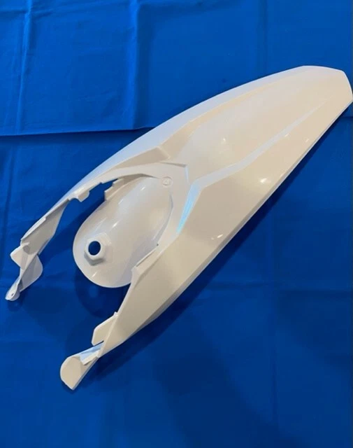 Like New Acerbis Rear Fender White Fits: 2022 YAMAHA YZ85LW - Image 1 of 1