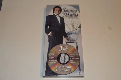 Johnny Mathis: 36 All-Time Greatest Classics RARE 3 CD Long Box Set 1998 OOP - Image 1 of 4
