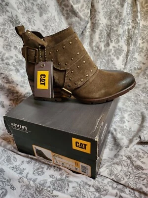 Caterpillar Mujer Anna Rosa Verde Botines 9 Foto 1 de 4