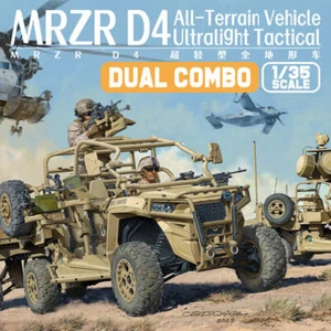 Magic Factory 2005 MRZR D4 vehículo todo terreno combo doble kit modelo 1/35 - EE. UU. - Imagen 1 de 5