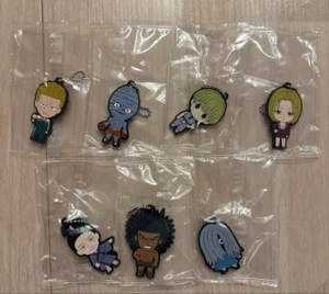 Hunter x Hunter figure rubber key chain Lot 7 set mascot Japan anime hobby m588 - Picture 1 of 3