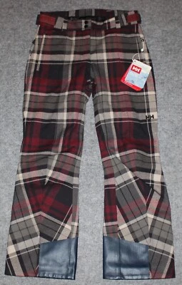 nwt HELLY HANSEN W's JACKSON INSULATED PANT $399 Ski Snowboard Plaid sz XS Pants - Image 1 of 4