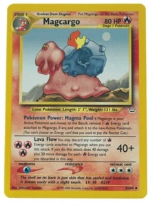 Magcargo 33/64 Uncommon Non Holo Neo Revelation Pokemon Karte NM+ mit eBay Versand - Bild 1 von 3