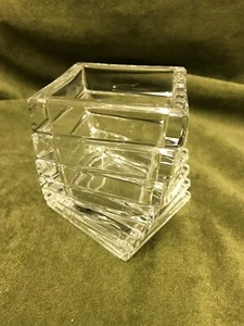 ROSENTHAL STUDIO KRISTALL VASE, BONBONIERE, KERZENHALTER, POTPOURRI/SCHMUCKDOSE - Bild 1 von 4