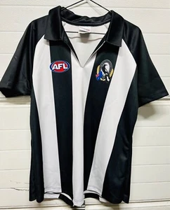 AFL Collingwood Pies - Sekem - Polo Shirt (Buttonless) - Read Description - Picture 1 of 6