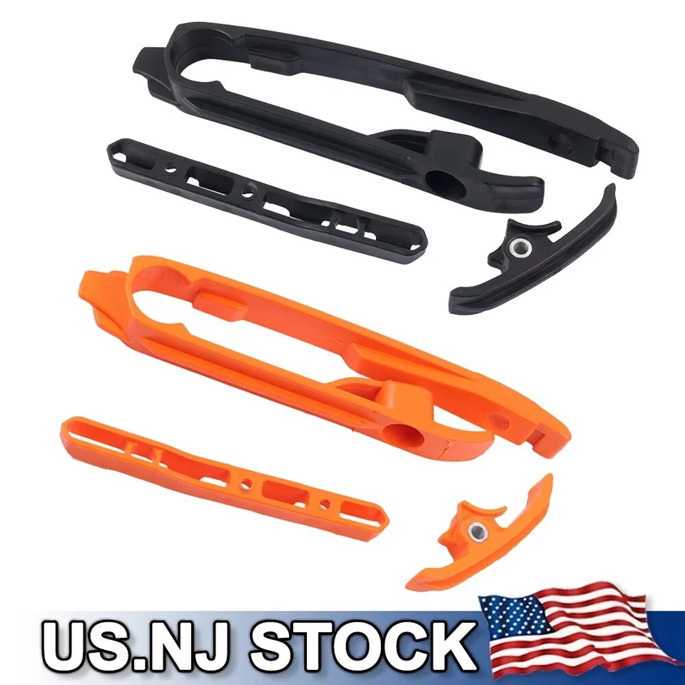 Chain Sliding Guard & Rear Brake Line Clamp For KTM 250 350 450 SX SXF XC XCF Foto 1 de 4