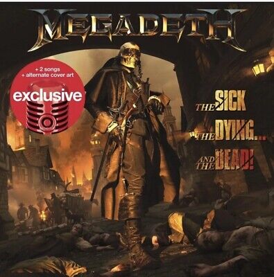 Megadeth - The Sick, The Dying, And The Dead TARGET Exclusive CD Tracks/3D Cover • 18.49$