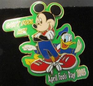 Disney DLR April Fool's Day 2003 Can't Fool Me Pin ** - Picture 1 of 1
