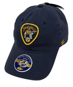 Zephyr NHL Nashville Predators RARE “Strummer” Washed Curved Bill ADJ Hat NWT - Picture 1 of 6