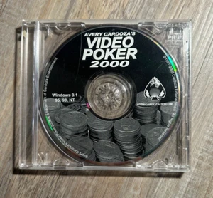 Avery Cardoza's Video Poker 2000 (PC, 1999) Computer Game Disc Only - Picture 1 of 1