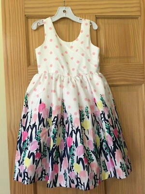NWT Gymboree Floral Duppioni Dress special Occassion Wedding Easter Outlet - Image 1 of 2