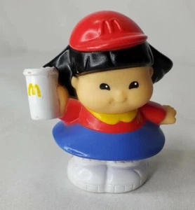 Figura camarera trabajadora de restaurante Little People McDonalds 2003 Fisher Price - Imagen 1 de 12