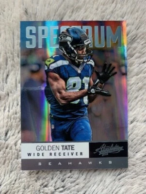 Goden Tate 2012 Panini Absolute Spectrum Platinum Rare Short Print Card SP /5 - Image 1 of 2