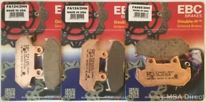 EBC Sinterizadas Delantero y Trasero Pastillas Freno Para Honda GL1500 Goldwing - Imagen 1 de 1