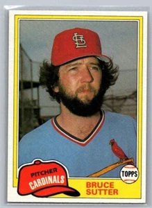 1981 Topps Traded Bruce Sutter #838 - Picture 1 of 2