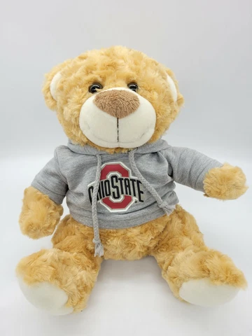 Ohio State Buckeyes Stuffed Bear, OSU face masks mini football  bracelet Cover