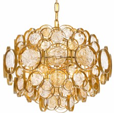 Quoizel QF3395 Gold 6 Light 17-1/2"W Pendant
