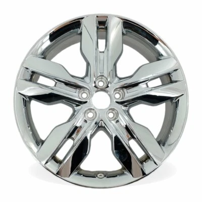 For Ford Edge Chrome OEM Design Wheel 20" 11-14 New Single Replacement Rim 3847 - Image 1 of 4